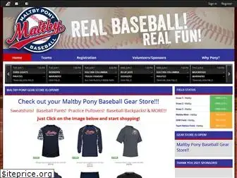 maltbyponybaseball.org