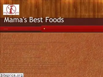 mamasbestfoods.com