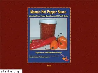 mamaspeppersauce.com