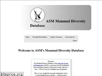 mammaldiversity.org