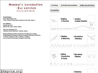 mammals-locomotion.com