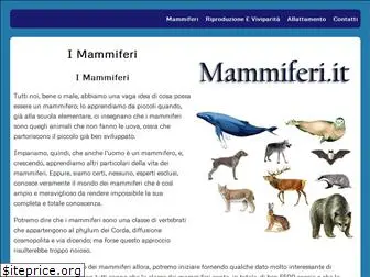 mammiferi.it