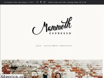 mammothespresso.com