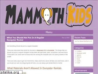 mammothkids.com