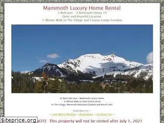 mammothluxuryhomerental.com