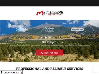 mammothrestorationaz.com