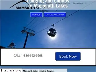 mammothslopeslodging.com