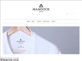 mamnick-tokyo.com