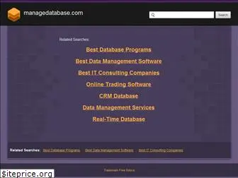 managedatabase.com