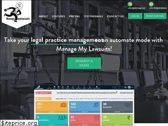 managemylawsuits.com