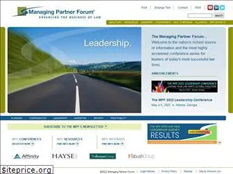 managingpartnerforum.org