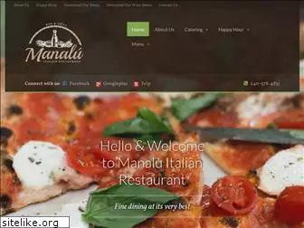 manaluitalianrestaurant.com