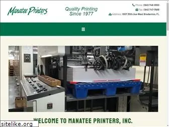 manateeprinters.com