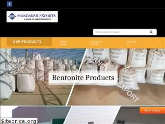 mandakshbentonite.com