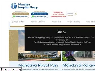 mandayahospital.com