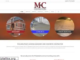 mandccontractors.com