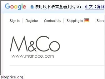 mandco.com