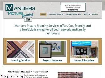 mandersframing.com