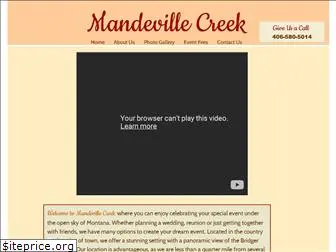 mandevillecreek.com