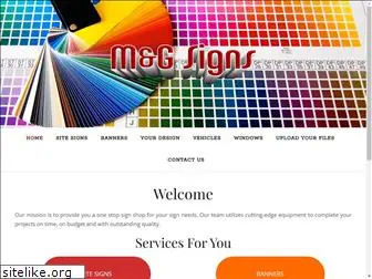 mandgsigns.com