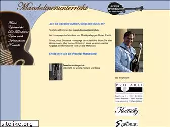 mandolinenunterricht.de