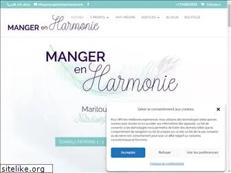 mangerenharmonie.com
