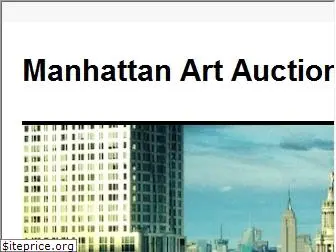 manhattanartauctions.com