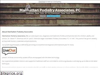 manhattanpodiatry.com