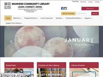 manheimlibrary.org