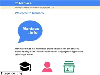 maniacs.info