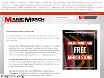 manicmerch.com