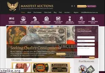 manifestauctions.com