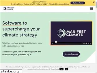 manifestclimate.com