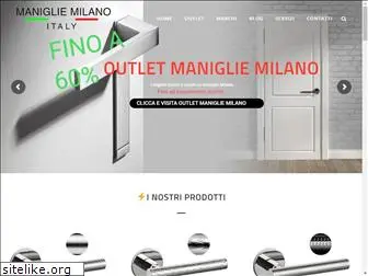 manigliemilano.com