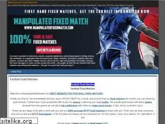 manipulatedfixedmatch.com