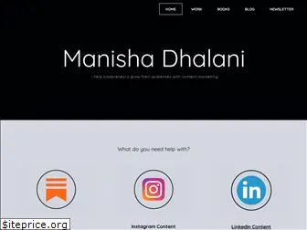 manishadhalani.com