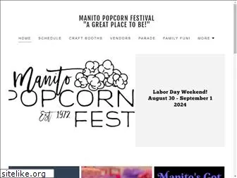manitopopcornfestival.com