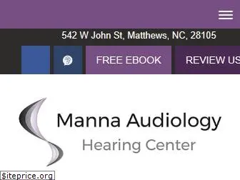 mannaaudiology.org