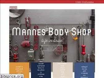 mannesbodyshop.com