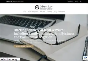 mannlaw.ca