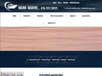 mannmarineboats.com