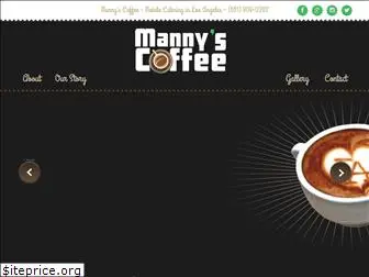 mannyscoffee.com