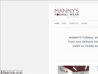 mannysformalwear.com