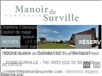 manoirdesurville.com