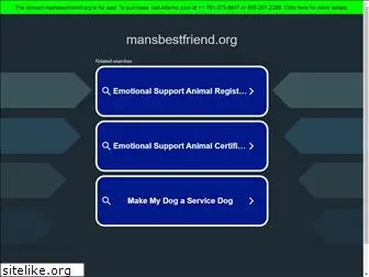 mansbestfriend.org