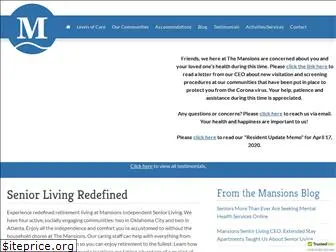 mansionsseniorliving.com