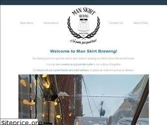 manskirtbrewing.com