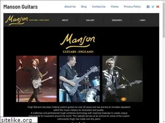 mansonguitars.co.uk