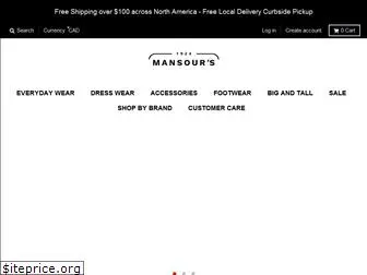 mansoursmenswear.com