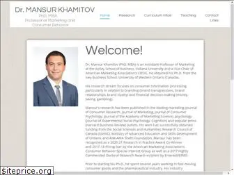 mansurkhamitov.com